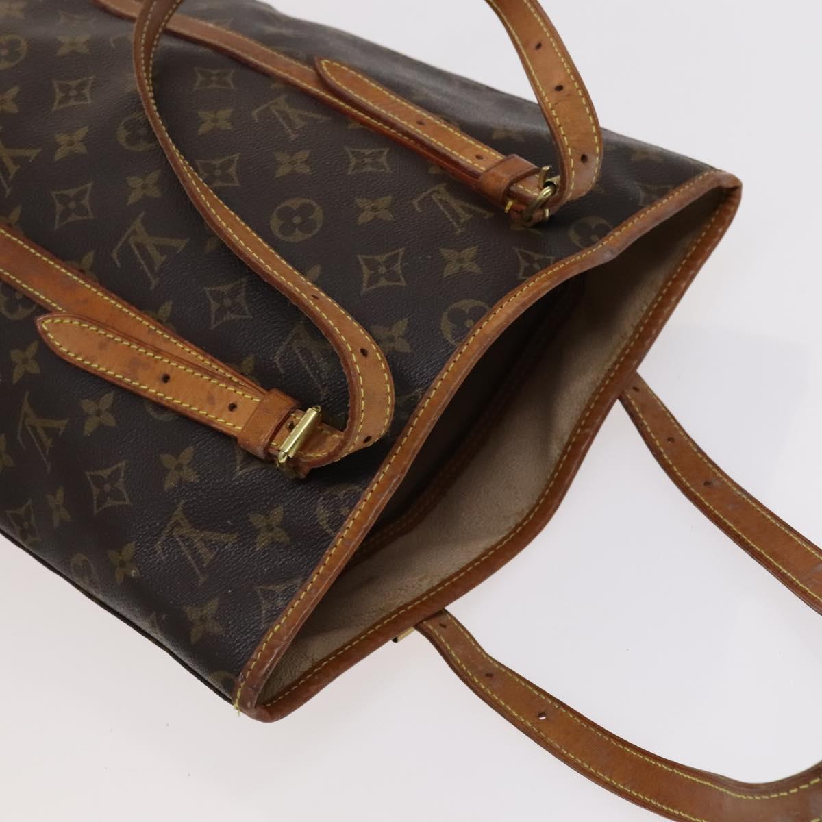 LOUIS VUITTON Monogram Bucket GM Shoulder Bag M42236 LV Auth ar13284