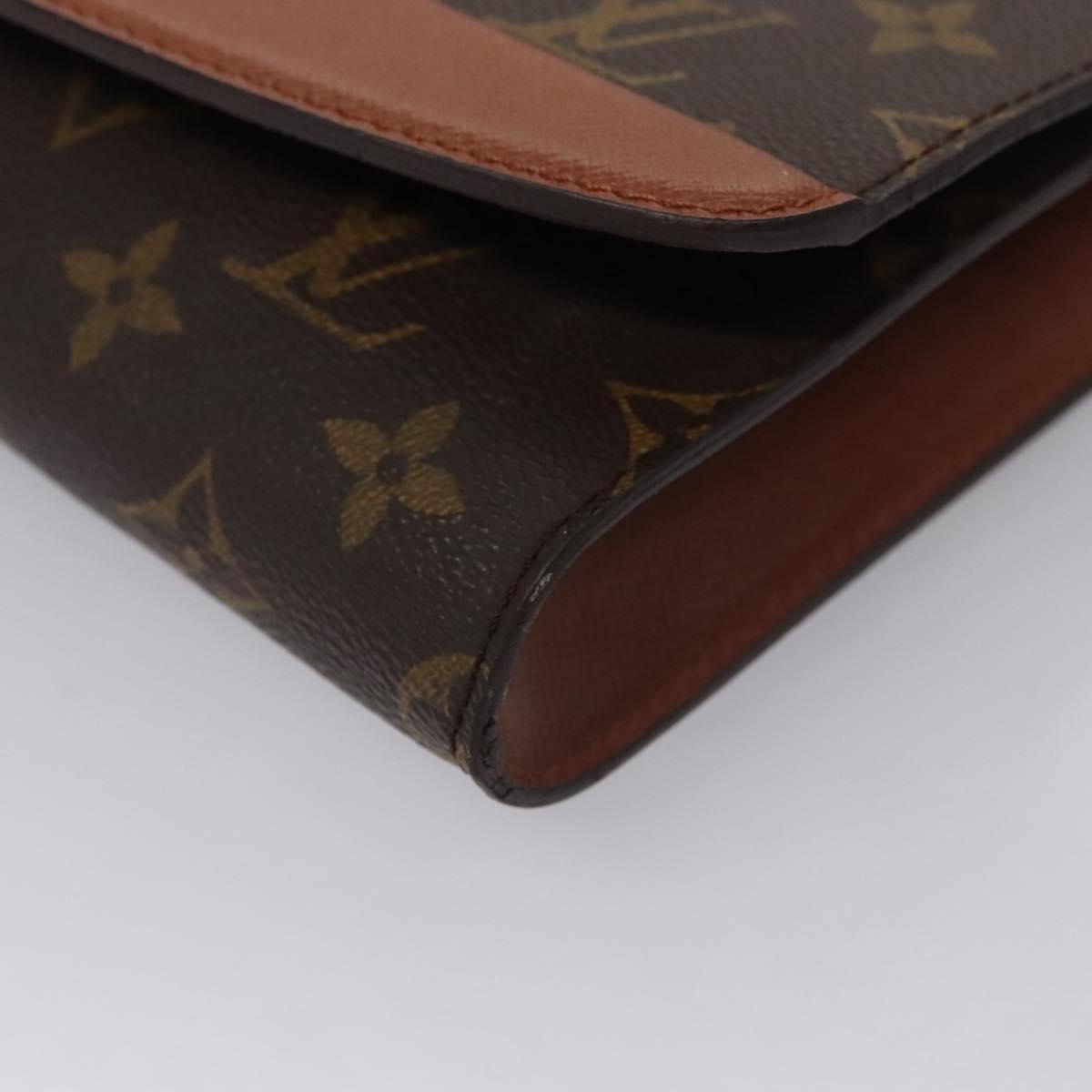 LOUIS VUITTON Monogram Bordeaux 24 Shoulder Bag M51798 LV Auth ar13297