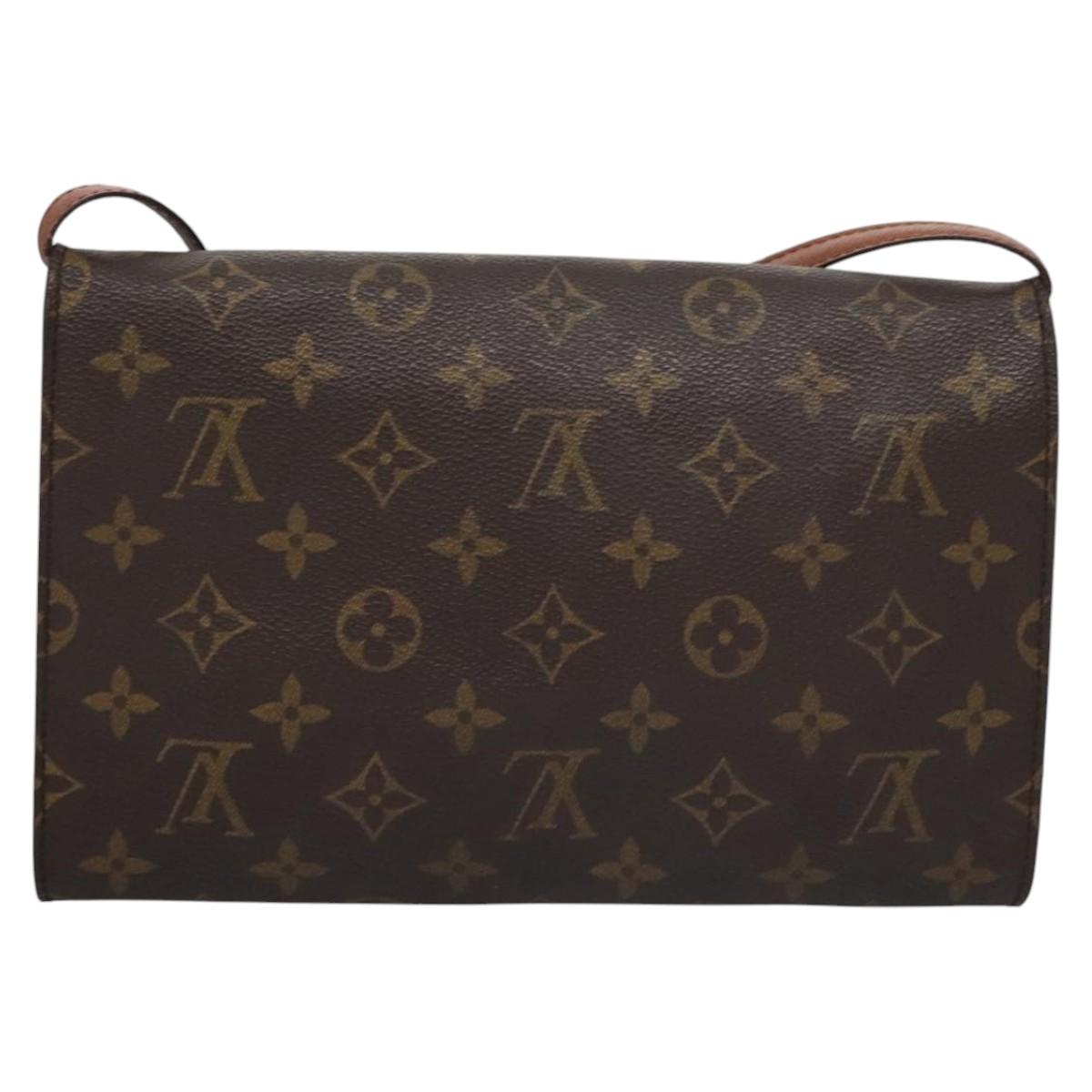 LOUIS VUITTON Monogram Bordeaux 24 Shoulder Bag M51798 LV Auth ar13297
