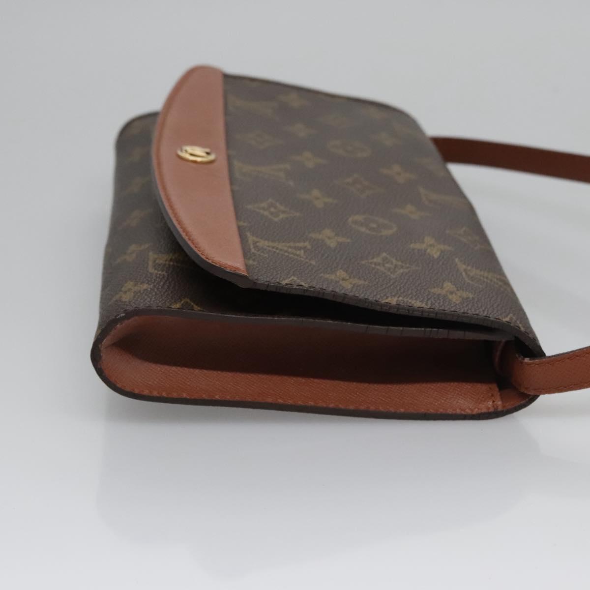 LOUIS VUITTON Monogram Bordeaux 24 Shoulder Bag M51798 LV Auth ar13297