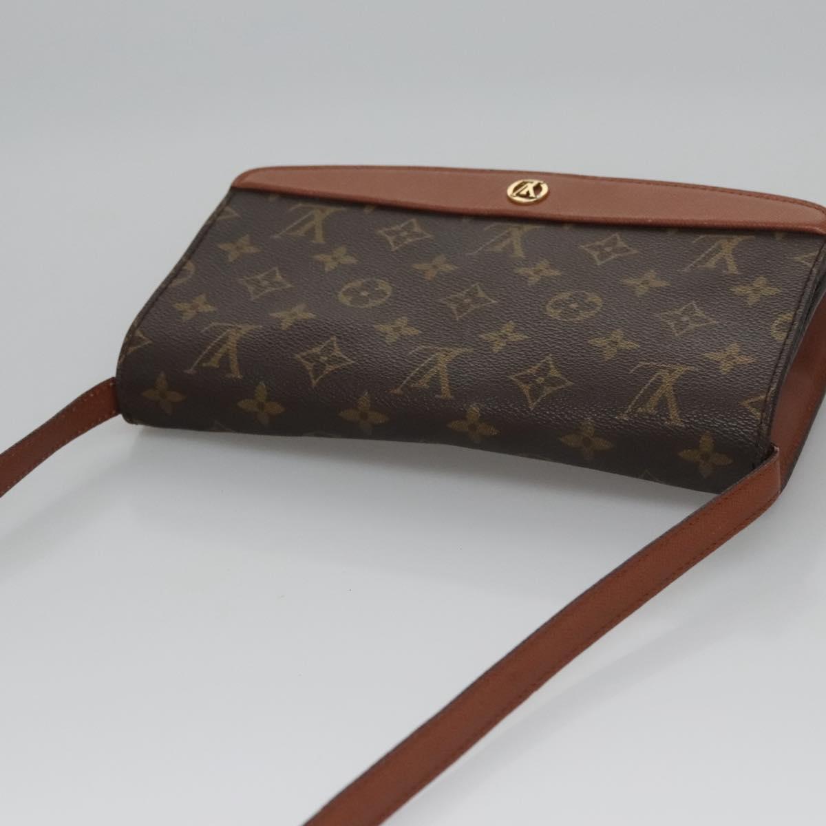 LOUIS VUITTON Monogram Bordeaux 24 Shoulder Bag M51798 LV Auth ar13297