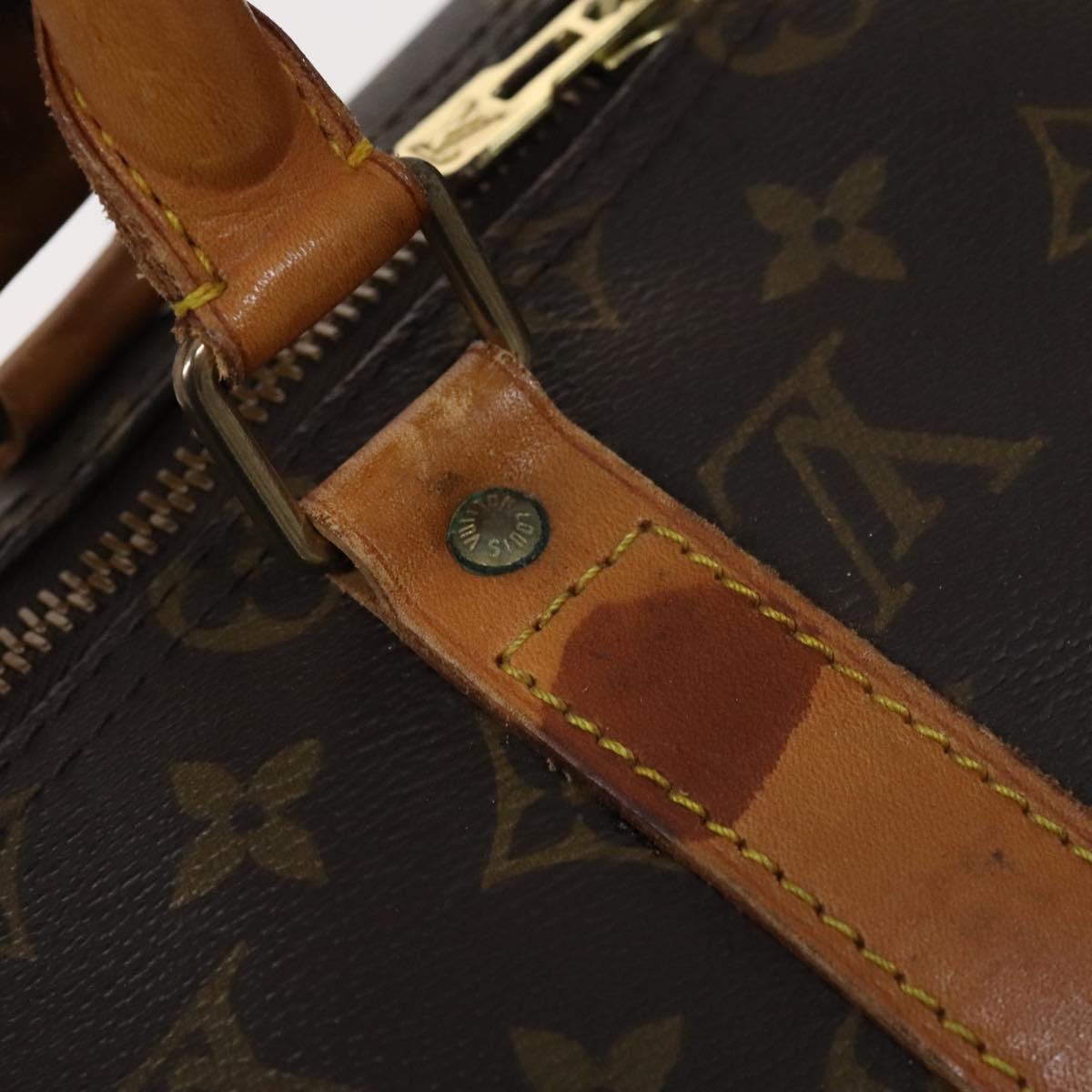LOUIS VUITTON Monogram Keepall 50 Boston Bag M41426 LV Auth ar13304
