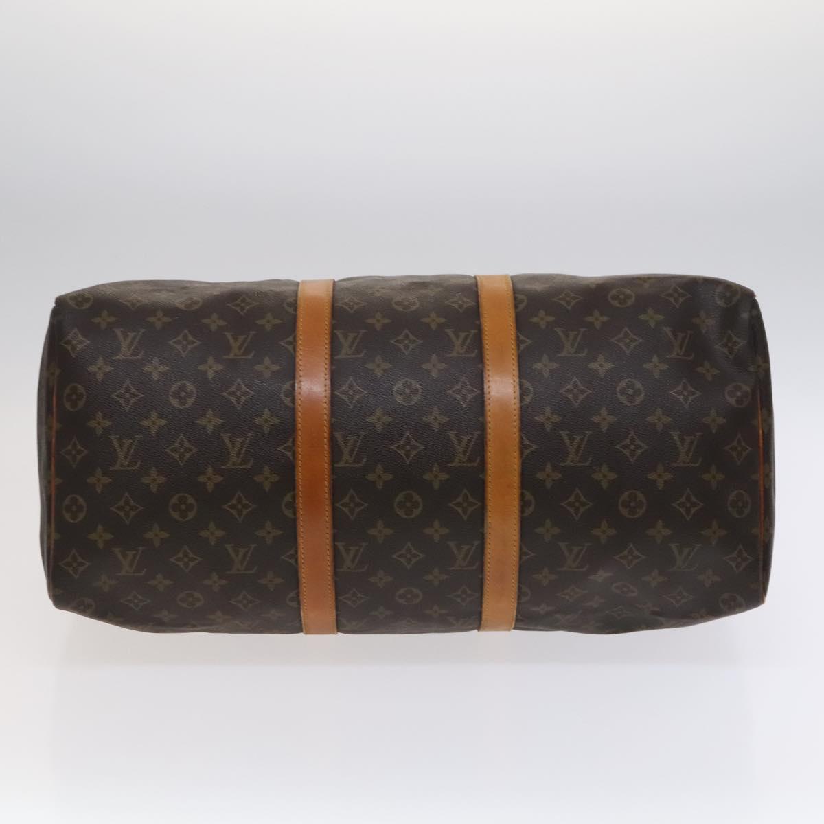 LOUIS VUITTON Monogram Keepall 50 Boston Bag M41426 LV Auth ar13304