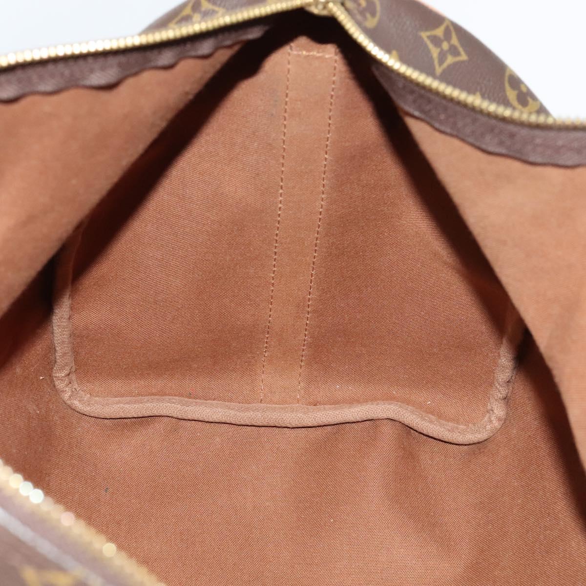 LOUIS VUITTON Monogram Keepall Bandouliere 50 Boston Bag M41416 LV Auth ar13326
