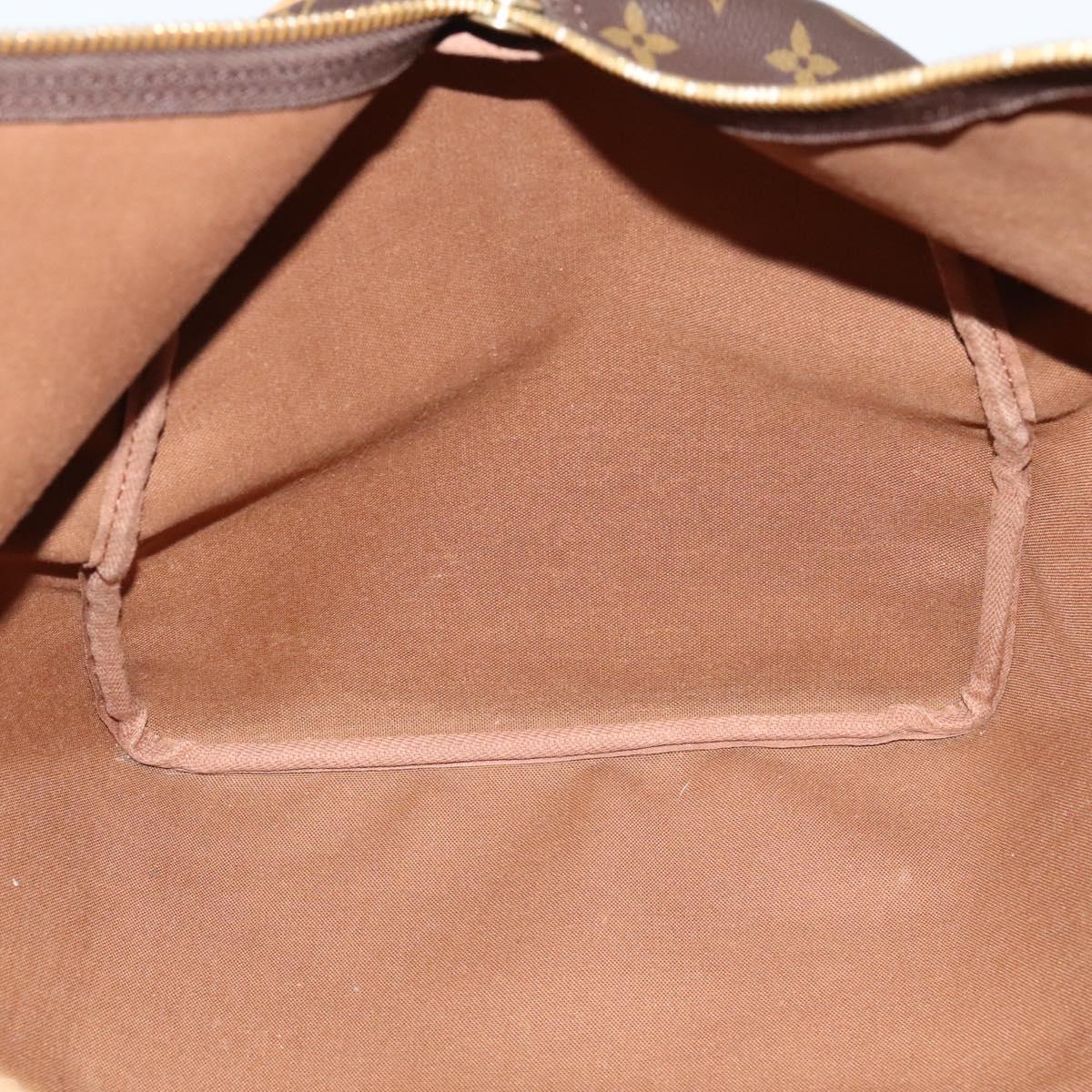 LOUIS VUITTON Monogram Keepall 55 Boston Bag M41424 LV Auth ar13328