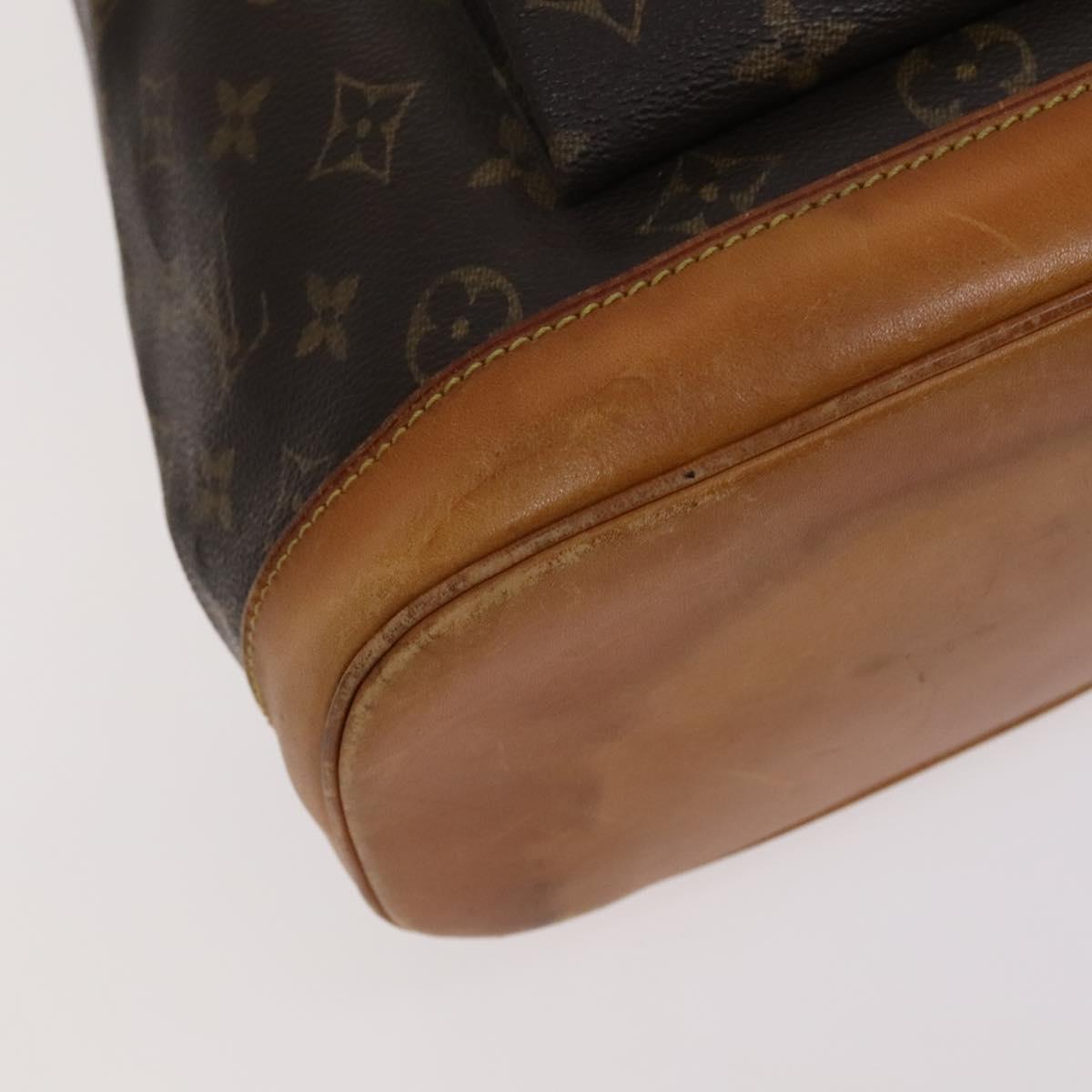 LOUIS VUITTON Monogram Montsouris GM Backpack M51135 LV Auth ar13339