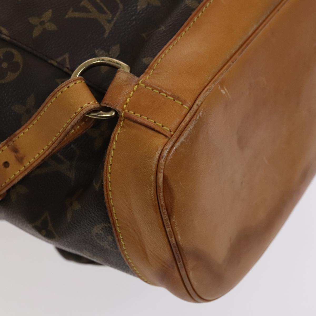 LOUIS VUITTON Monogram Montsouris GM Backpack M51135 LV Auth ar13339