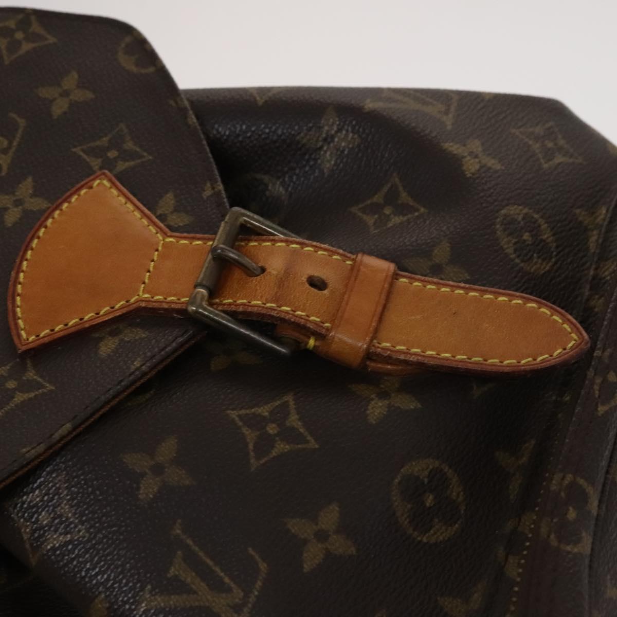 LOUIS VUITTON Monogram Montsouris GM Backpack M51135 LV Auth ar13339