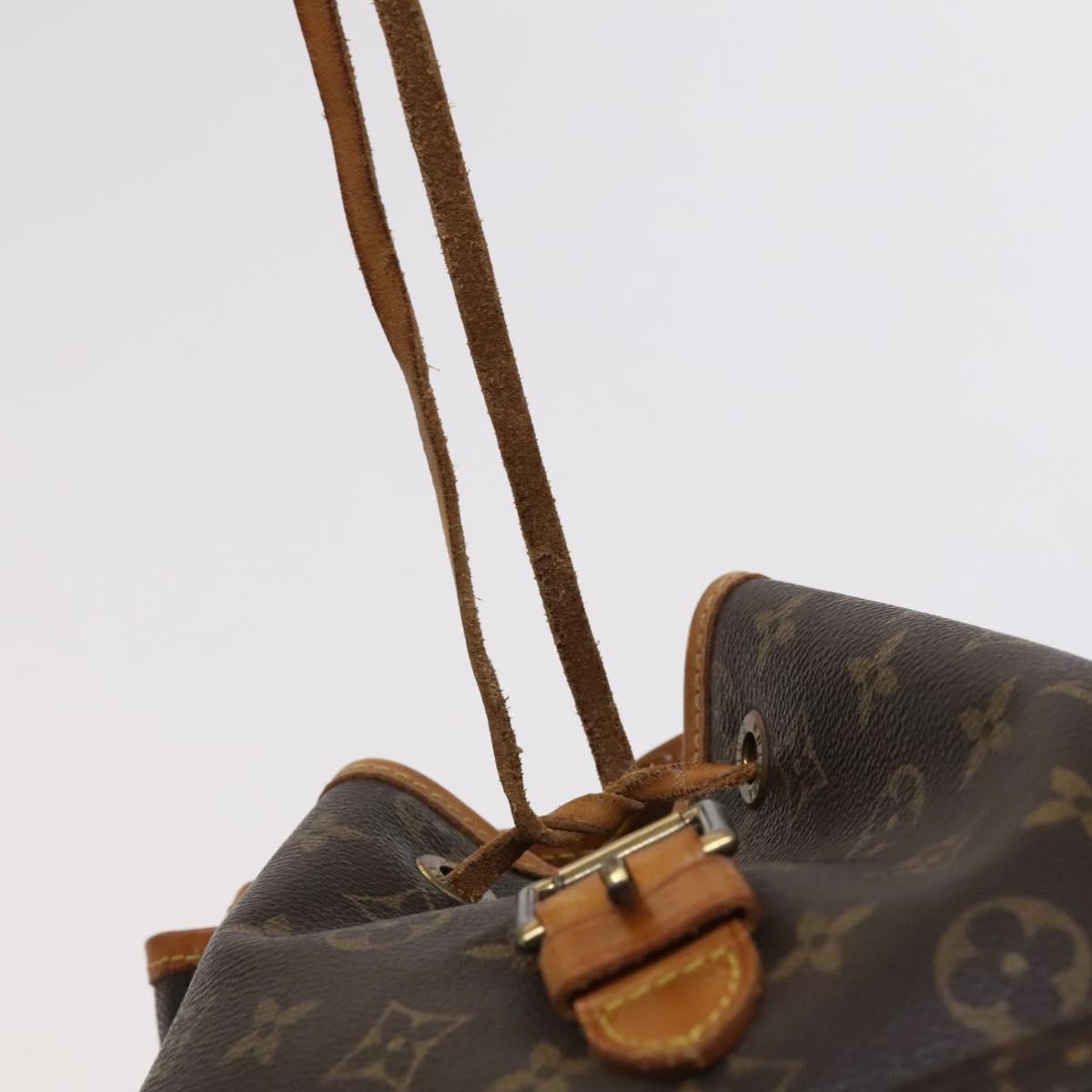 LOUIS VUITTON Monogram Montsouris GM Backpack M51135 LV Auth ar13339