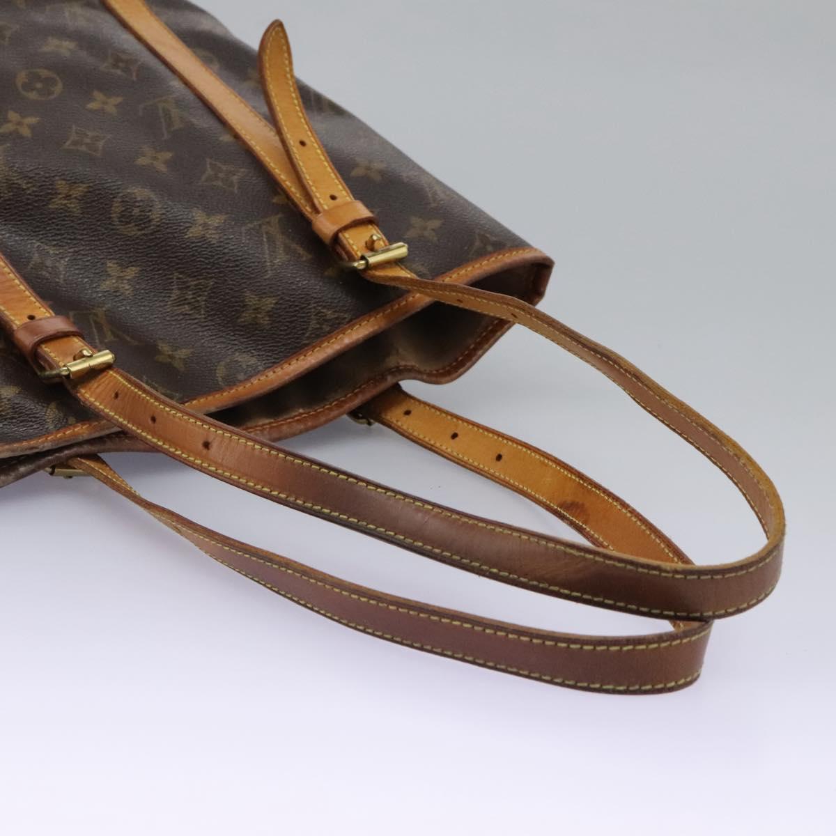 LOUIS VUITTON Monogram Bucket GM Shoulder Bag M42236 LV Auth ar13370