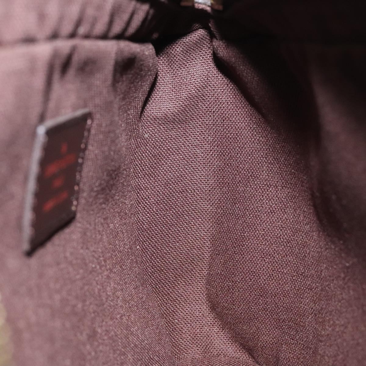 LOUIS VUITTON Damier Ebene Geronimos Shoulder Bag N51994 LV Auth ar13388