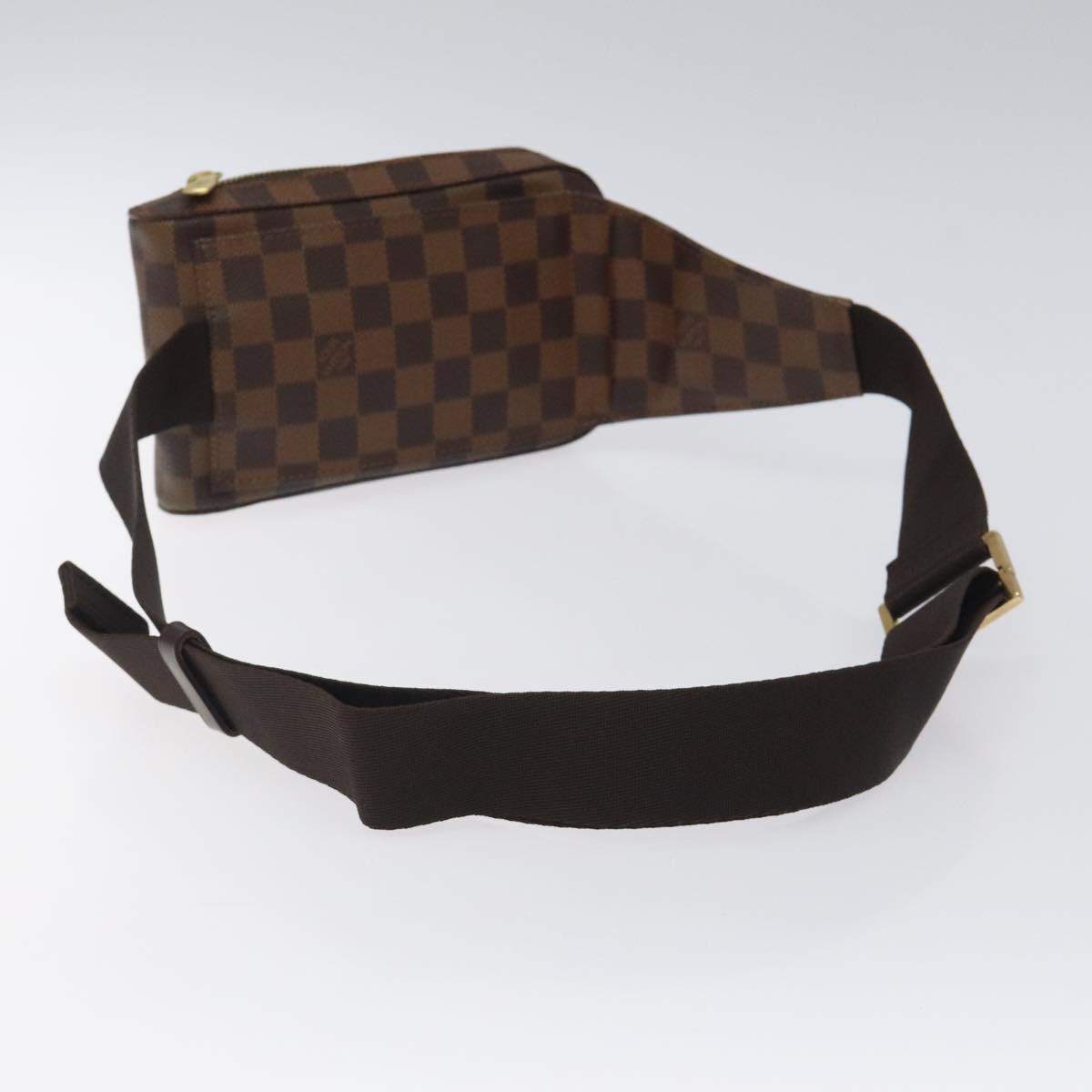 LOUIS VUITTON Damier Ebene Geronimos Shoulder Bag N51994 LV Auth ar13388