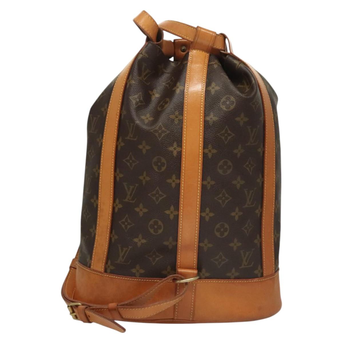 LOUIS VUITTON Monogram Randonnee PM Shoulder Bag M42243 LV Auth ar13403