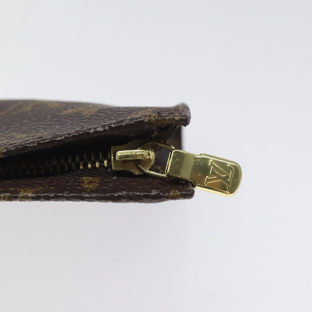 LOUIS VUITTON Monogram Bucket PM Accessory Pouch LV Auth ar13405