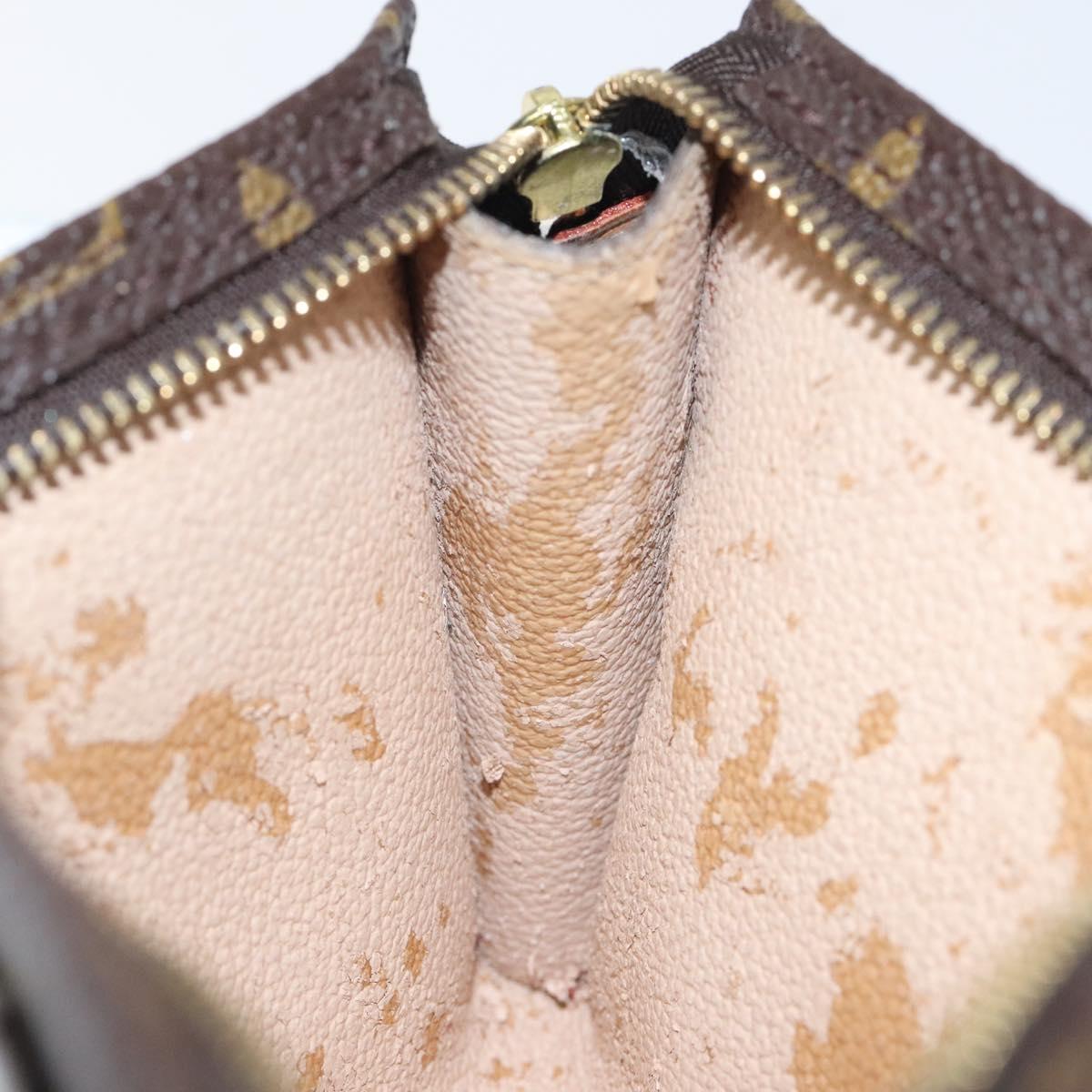 LOUIS VUITTON Monogram Bucket PM Accessory Pouch LV Auth ar13405