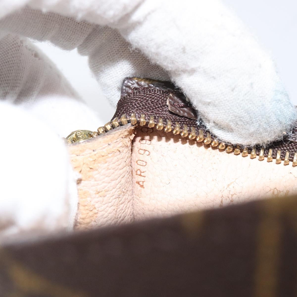 LOUIS VUITTON Monogram Bucket PM Accessory Pouch LV Auth ar13405