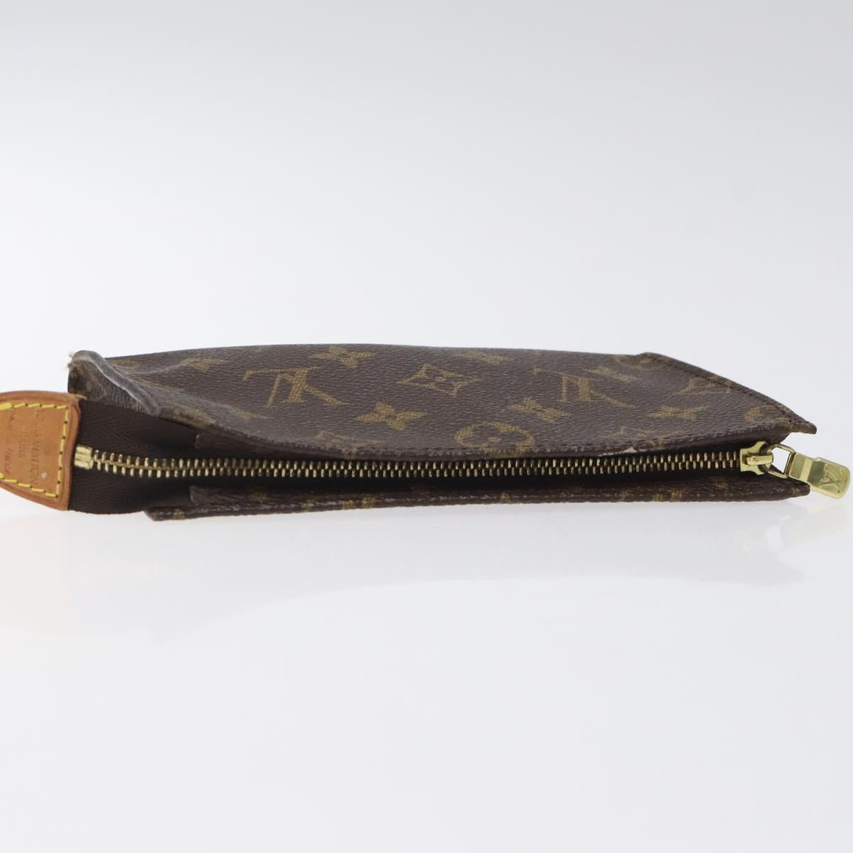 LOUIS VUITTON Monogram Bucket PM Accessory Pouch LV Auth ar13405