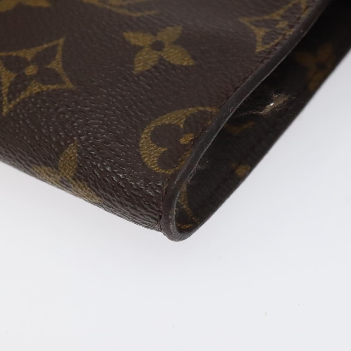 LOUIS VUITTON Monogram Bucket PM Accessory Pouch LV Auth ar13405