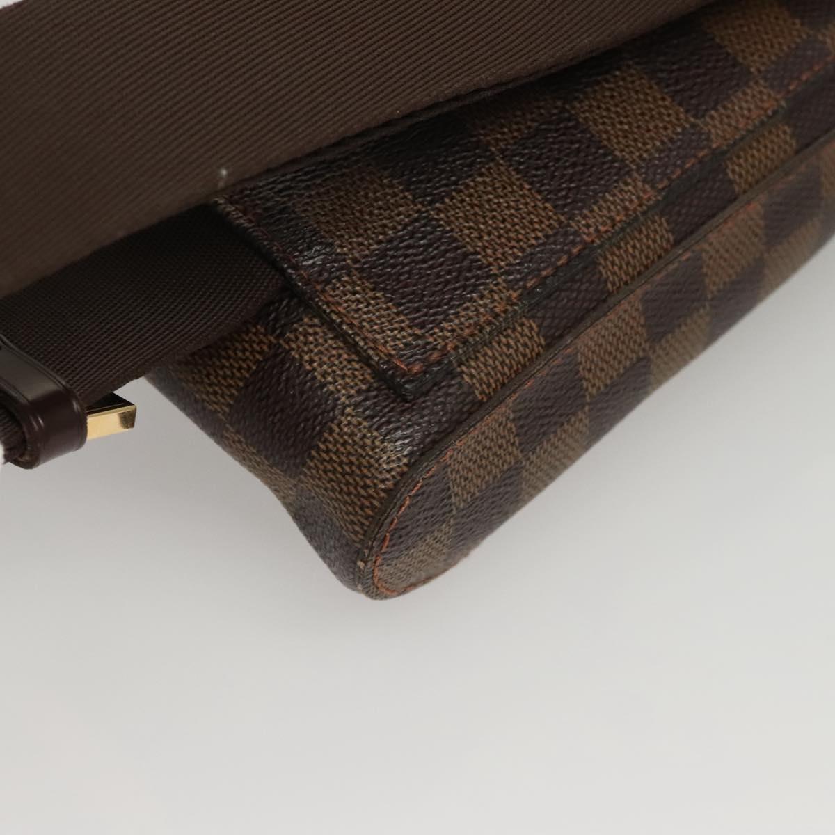 LOUIS VUITTON Damier Ebene Geronimos Shoulder Bag N51994 LV Auth ar13410