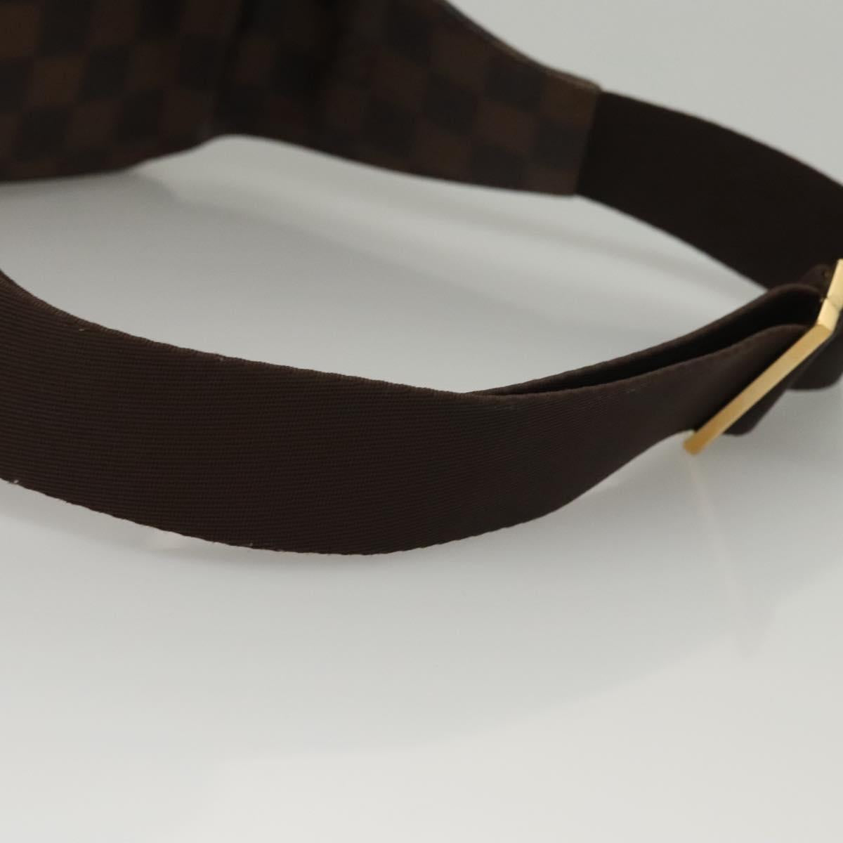 LOUIS VUITTON Damier Ebene Geronimos Shoulder Bag N51994 LV Auth ar13410