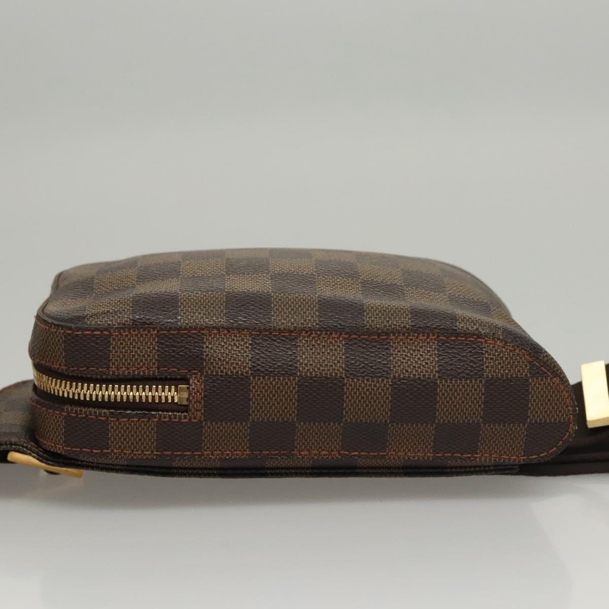 LOUIS VUITTON Damier Ebene Geronimos Shoulder Bag N51994 LV Auth ar13410