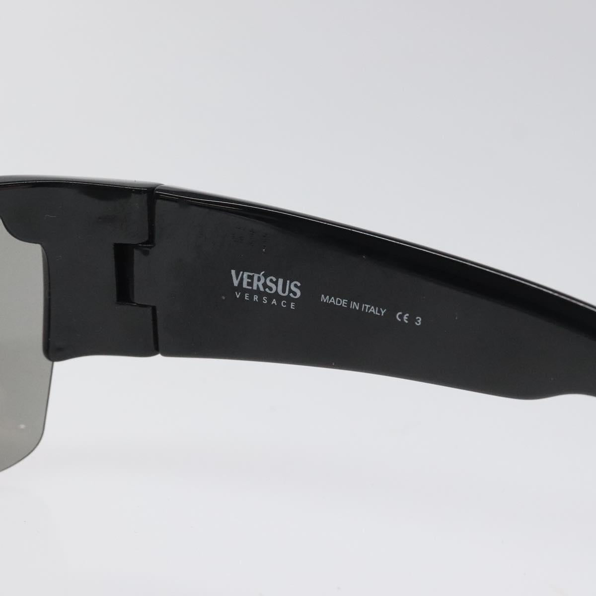 VERSACE Sunglasses plastic Black Auth ar13430