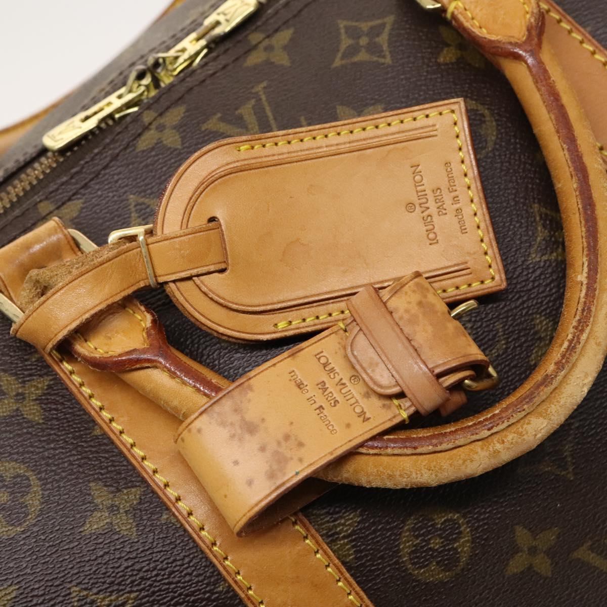 LOUIS VUITTON Monogram Keepall 60 Boston Bag M41422 LV Auth ar13437