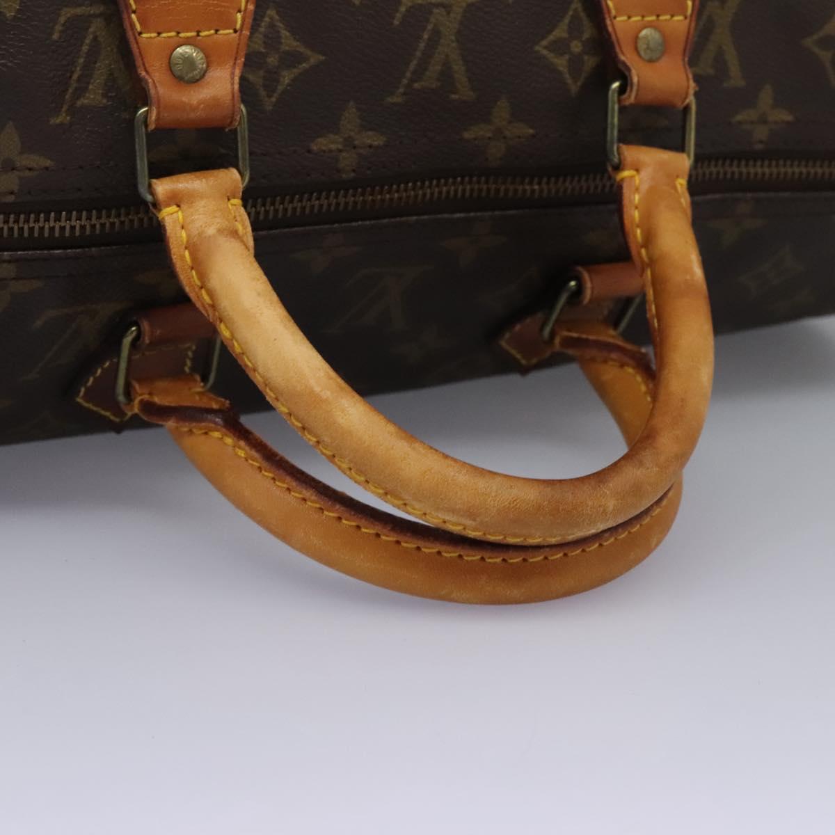 LOUIS VUITTON Monogram Speedy 40 Hand Bag M41522 LV Auth ar13487