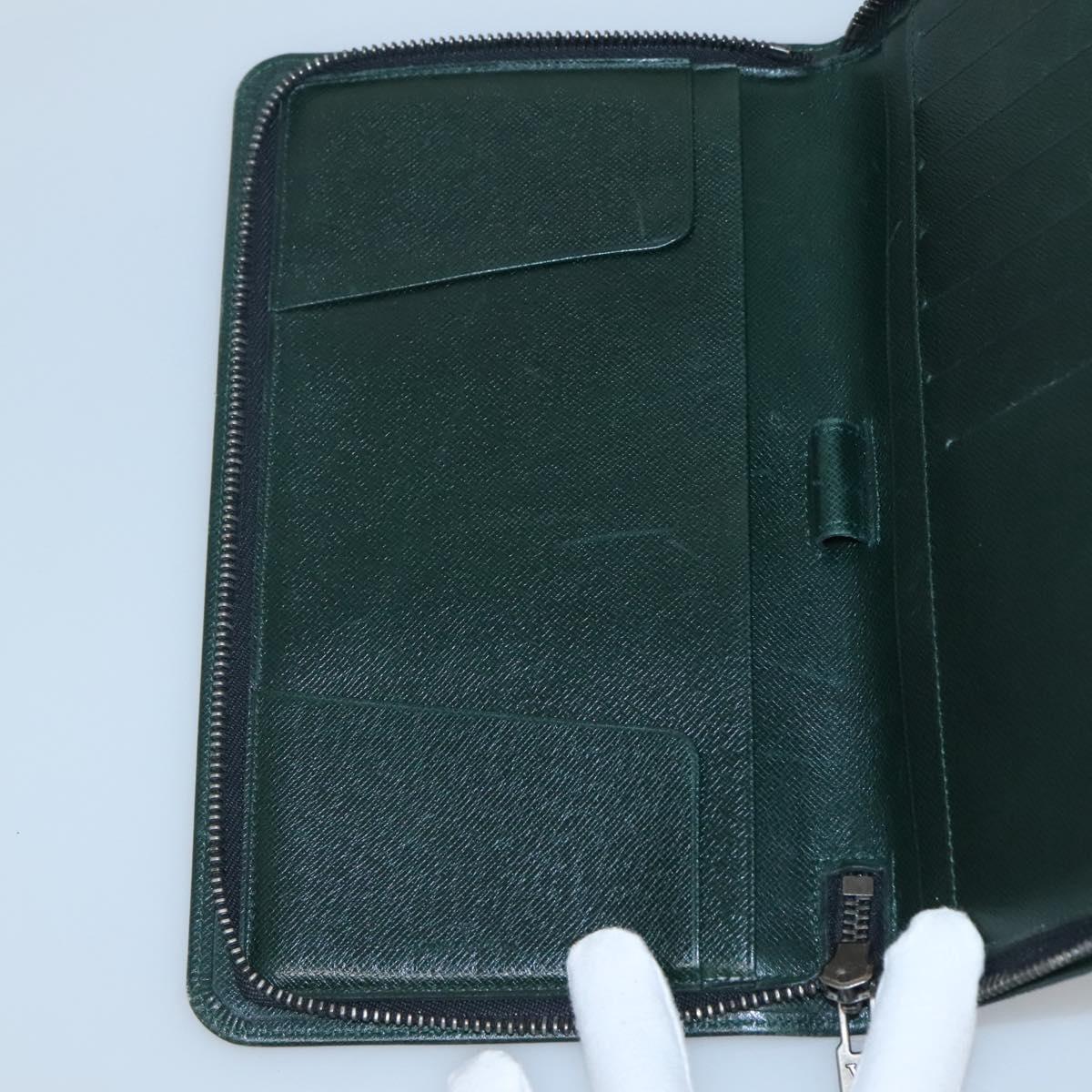 LOUIS VUITTON Taiga Wallet Epicea LV Auth ar13501