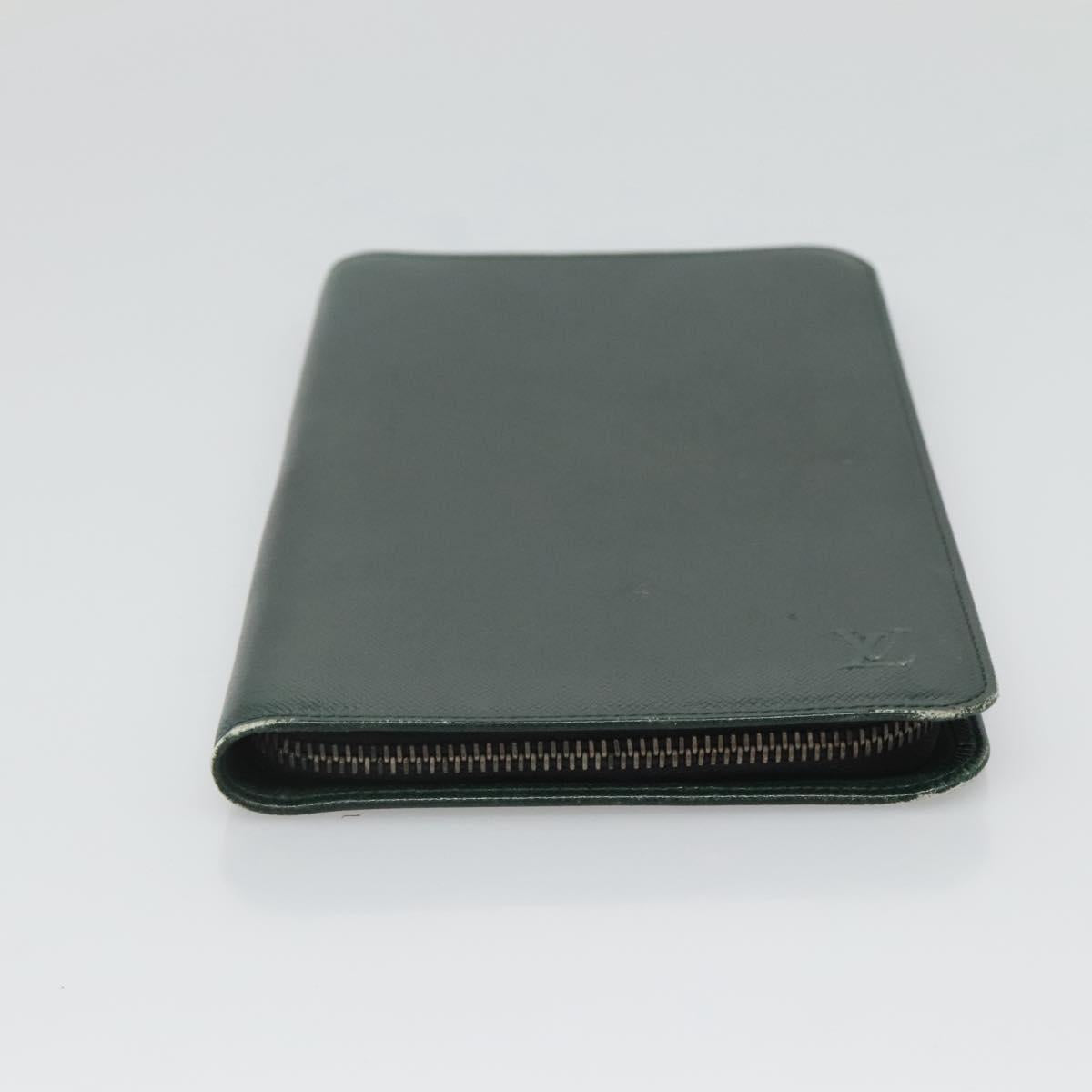 LOUIS VUITTON Taiga Wallet Epicea LV Auth ar13501