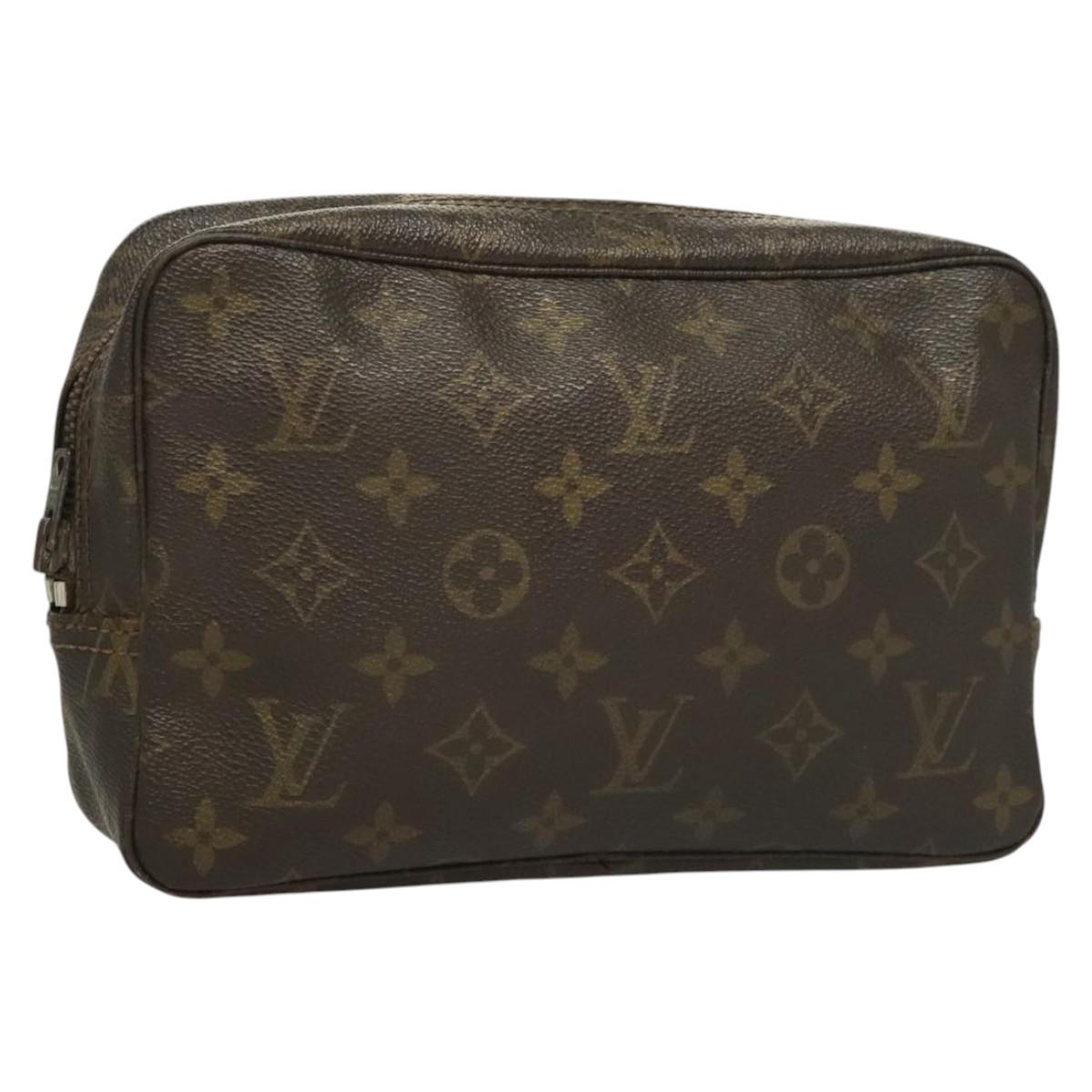 LOUIS VUITTON Monogram Trousse Toilette 23 Clutch Bag M47524 LV Auth ar13525