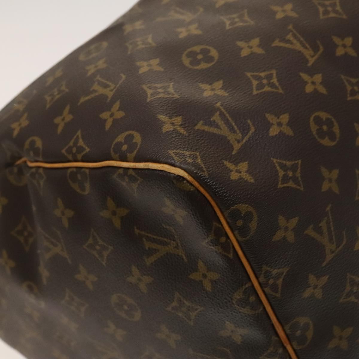 LOUIS VUITTON Monogram Keepall 55 Boston Bag M41424 LV Auth ar13527