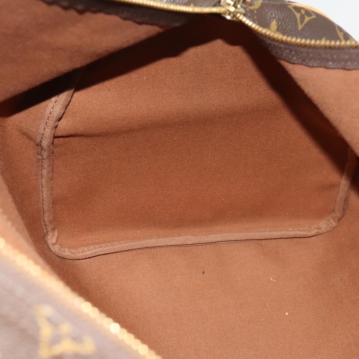 LOUIS VUITTON Monogram Keepall 55 Boston Bag M41424 LV Auth ar13527