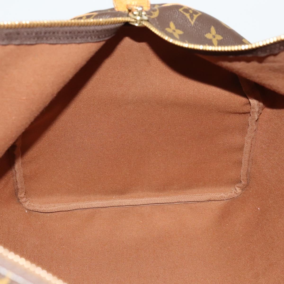 LOUIS VUITTON Monogram Keepall 55 Boston Bag M41424 LV Auth ar13527