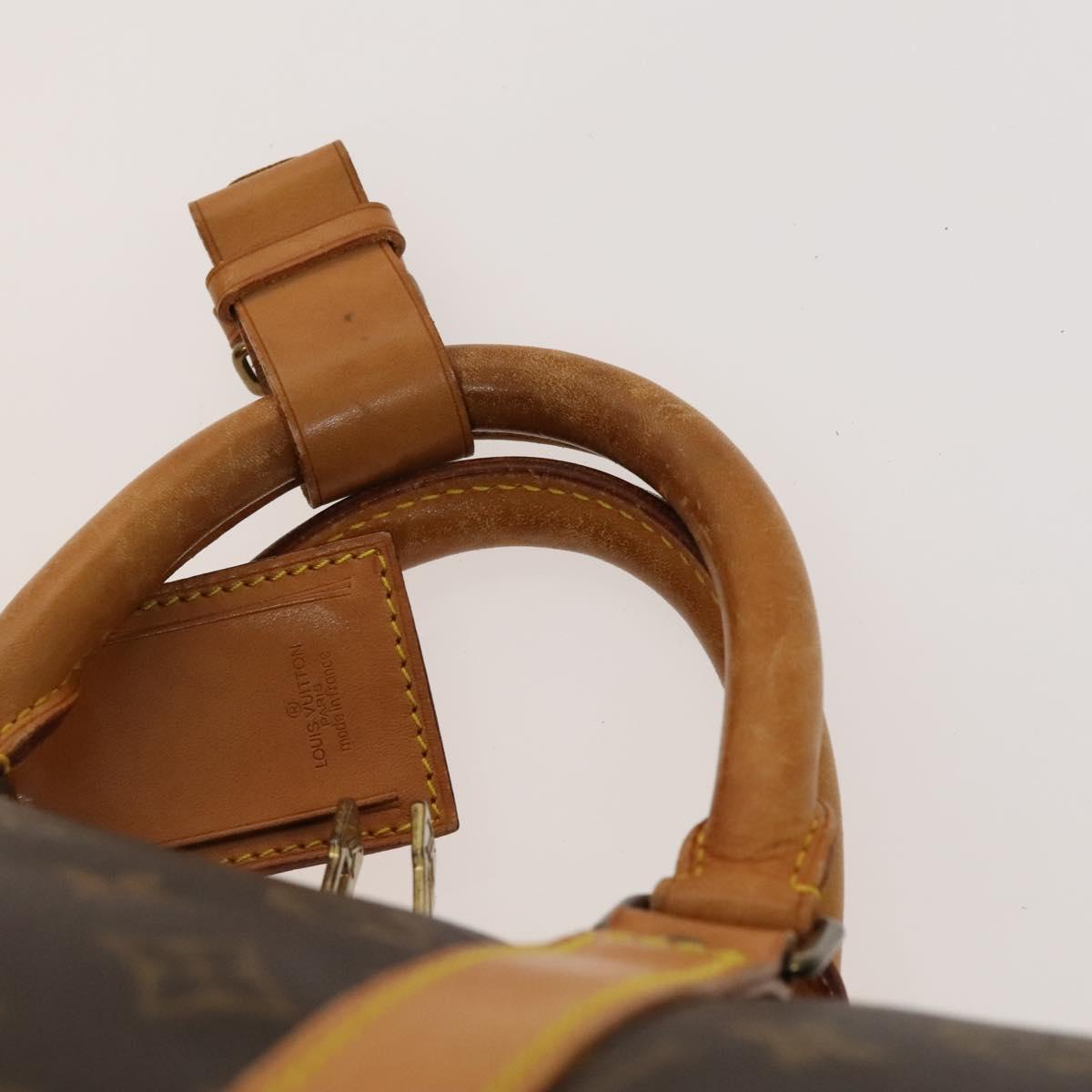 LOUIS VUITTON Monogram Keepall 55 Boston Bag M41424 LV Auth ar13527