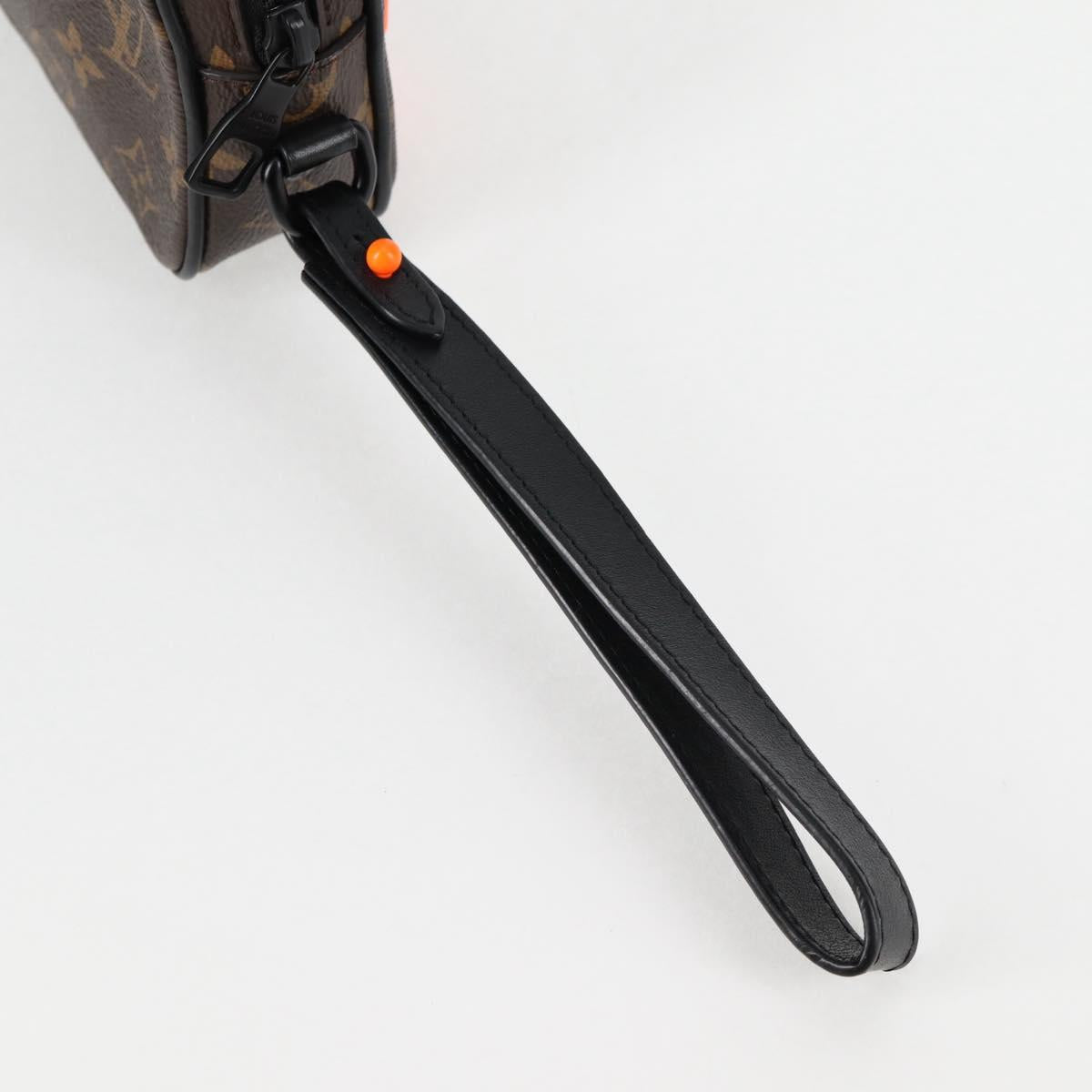 LOUIS VUITTON Monogram Solar Powered Ray Pochette Volga Bag M44482 Auth ar13529A