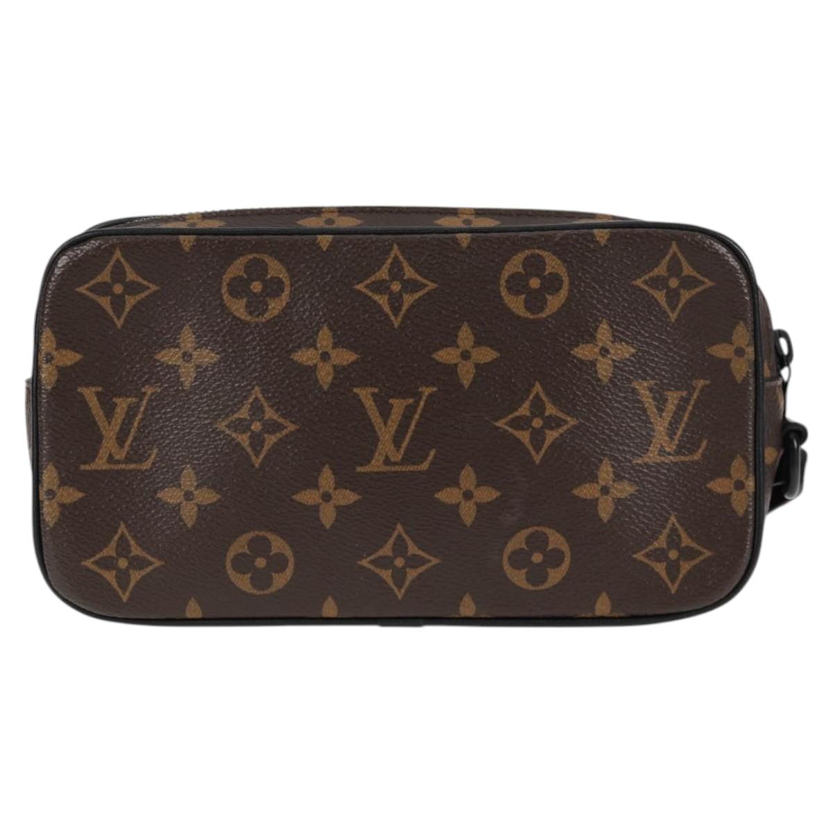 LOUIS VUITTON Monogram Solar Powered Ray Pochette Volga Bag M44482 Auth ar13529A