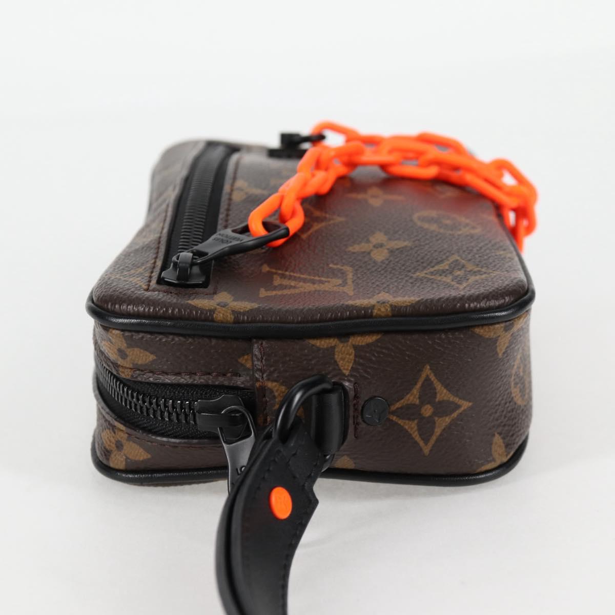 LOUIS VUITTON Monogram Solar Powered Ray Pochette Volga Bag M44482 Auth ar13529A