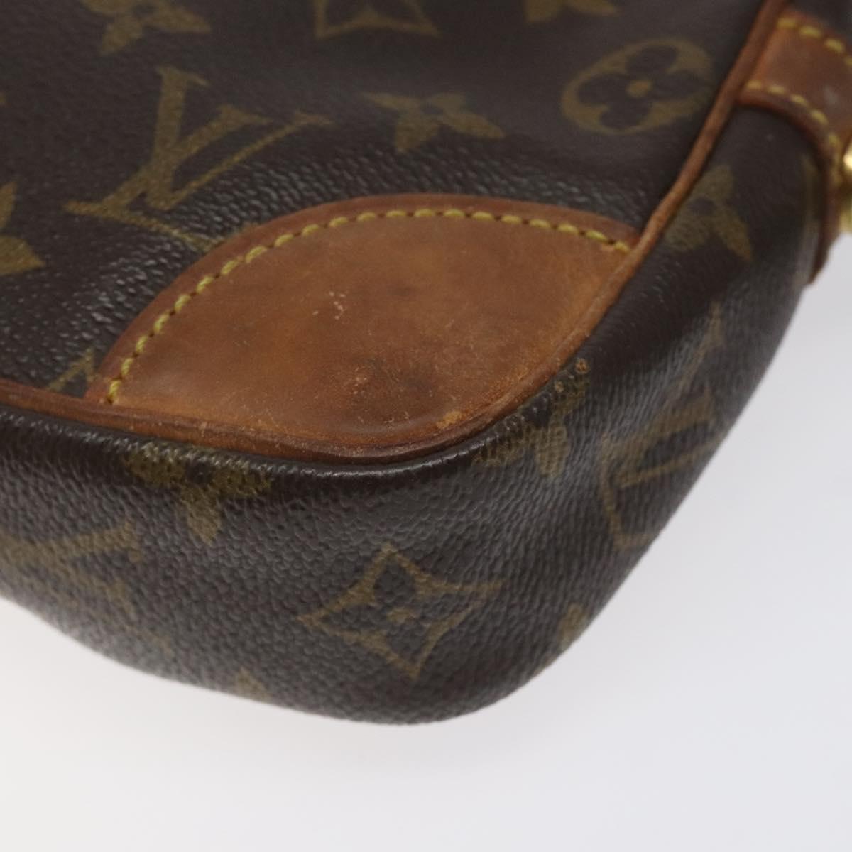 LOUIS VUITTON Monogram Marly Dragonne GM Clutch Bag M51825 LV Auth ar13530