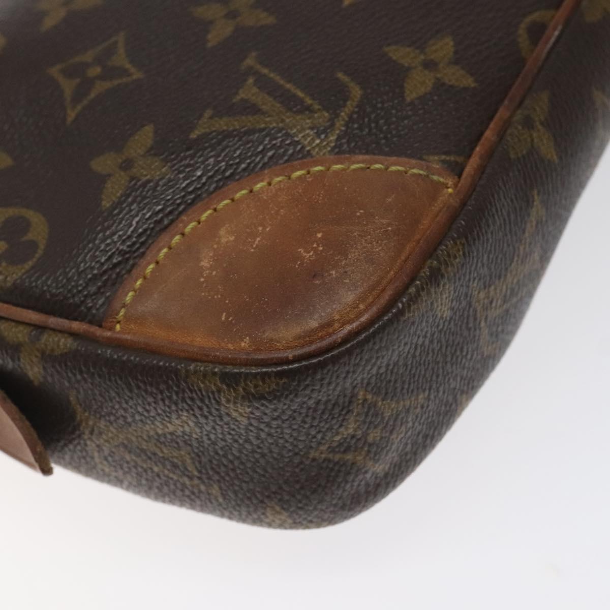 LOUIS VUITTON Monogram Marly Dragonne GM Clutch Bag M51825 LV Auth ar13530