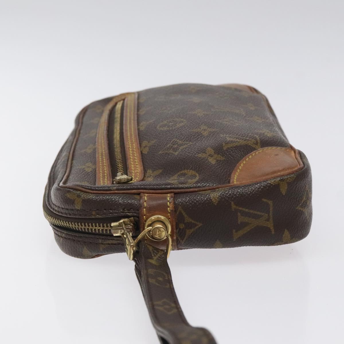 LOUIS VUITTON Monogram Marly Dragonne GM Clutch Bag M51825 LV Auth ar13530