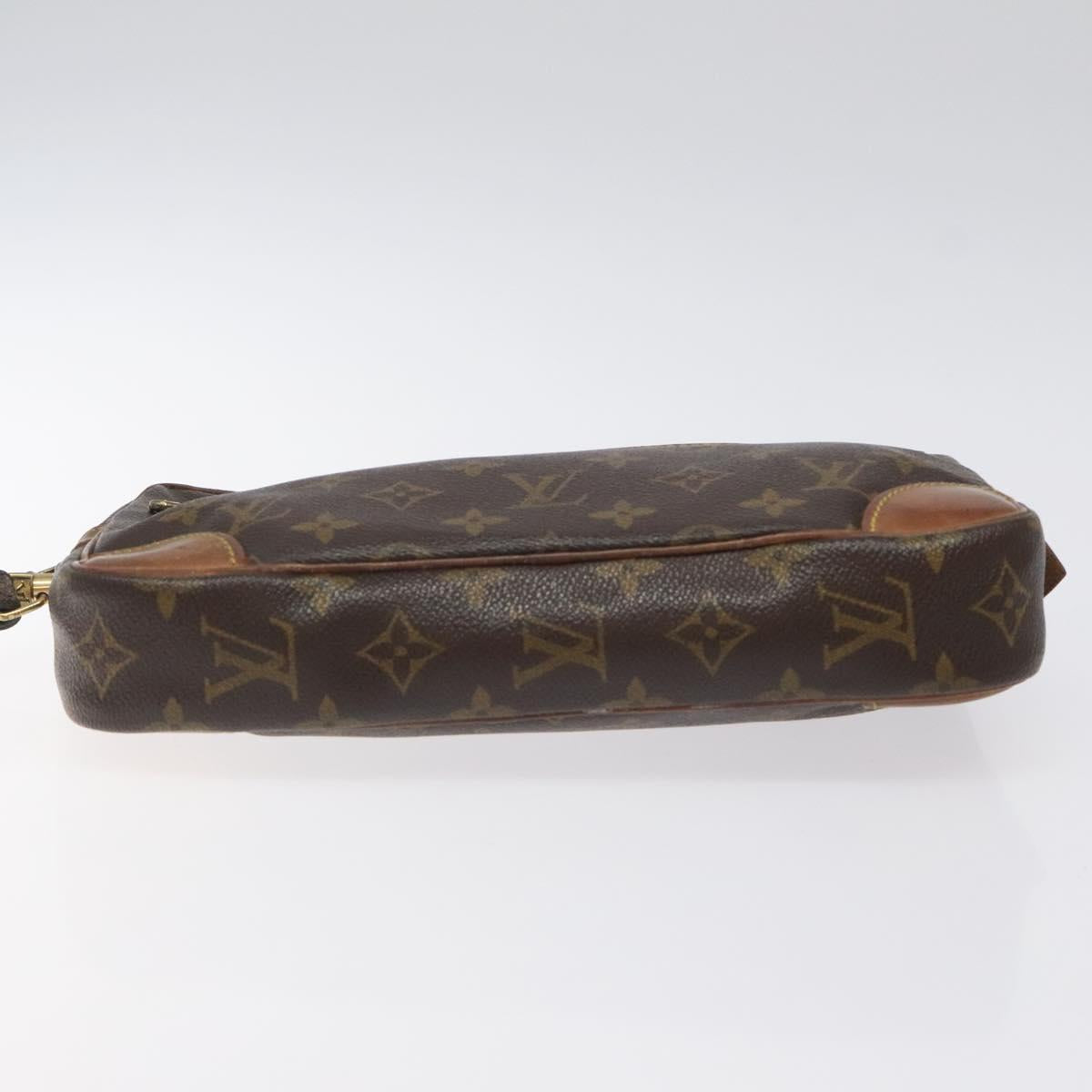 LOUIS VUITTON Monogram Marly Dragonne GM Clutch Bag M51825 LV Auth ar13530