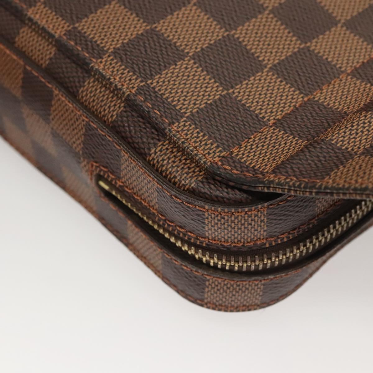 LOUIS VUITTON Damier Ebene Geronimos Shoulder Bag N51994 LV Auth ar13533