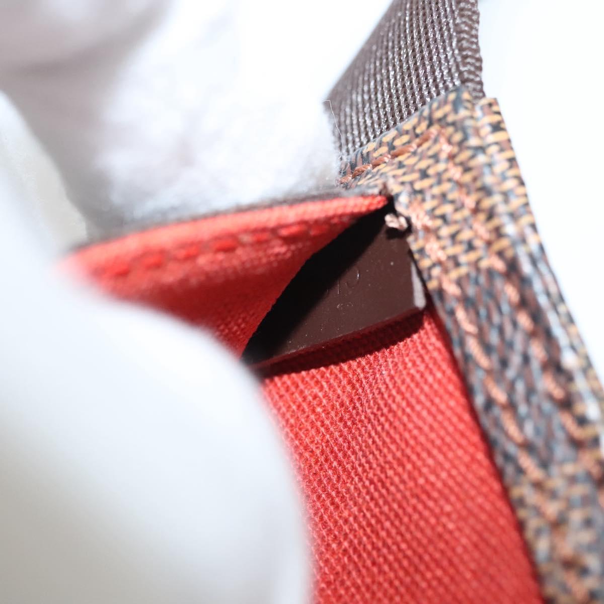 LOUIS VUITTON Damier Ebene Geronimos Shoulder Bag N51994 LV Auth ar13533