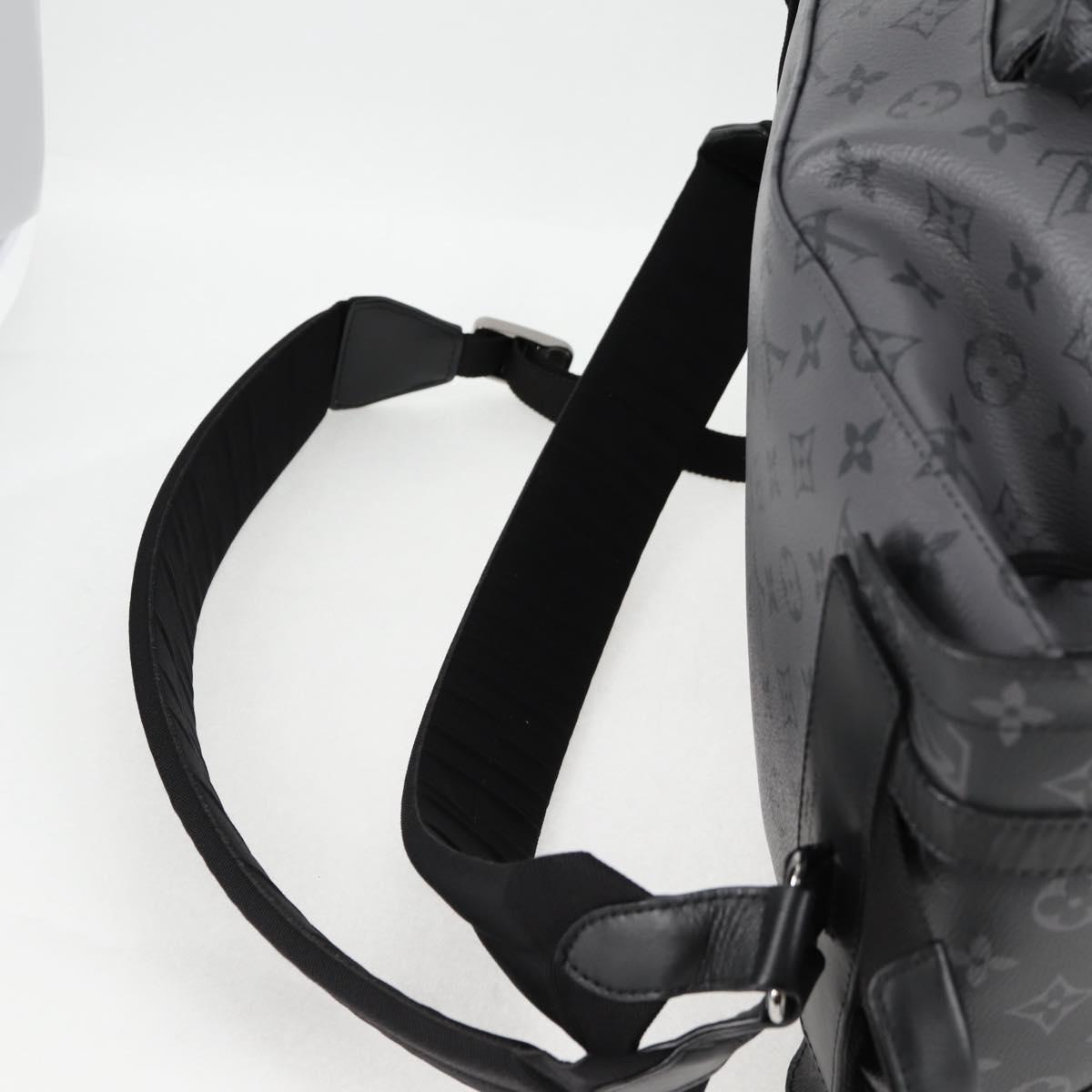 LOUIS VUITTON Monogram Eclipse Christopher PM Backpack M46331 LV Auth ar13619SM