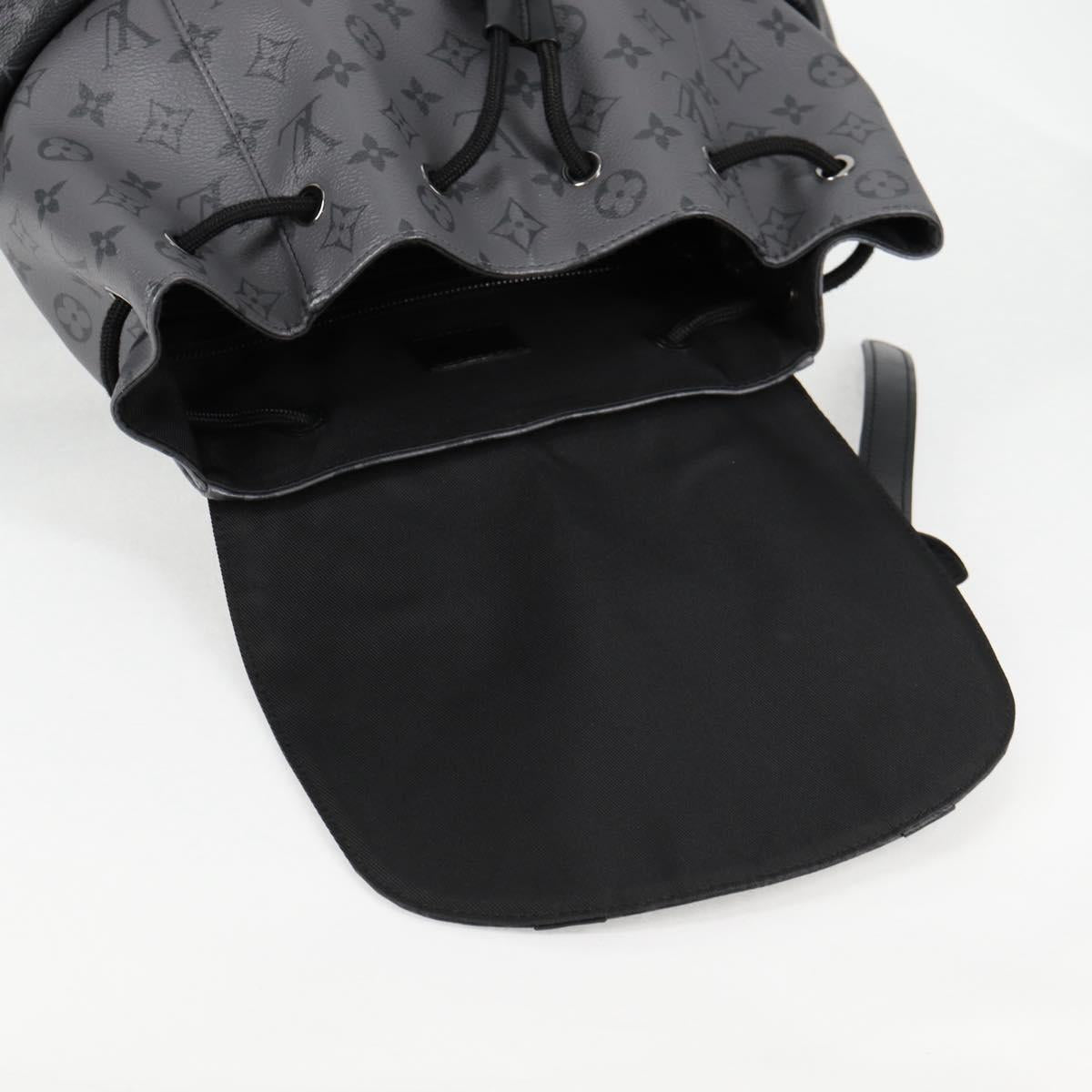 LOUIS VUITTON Monogram Eclipse Christopher PM Backpack M46331 LV Auth ar13619SM