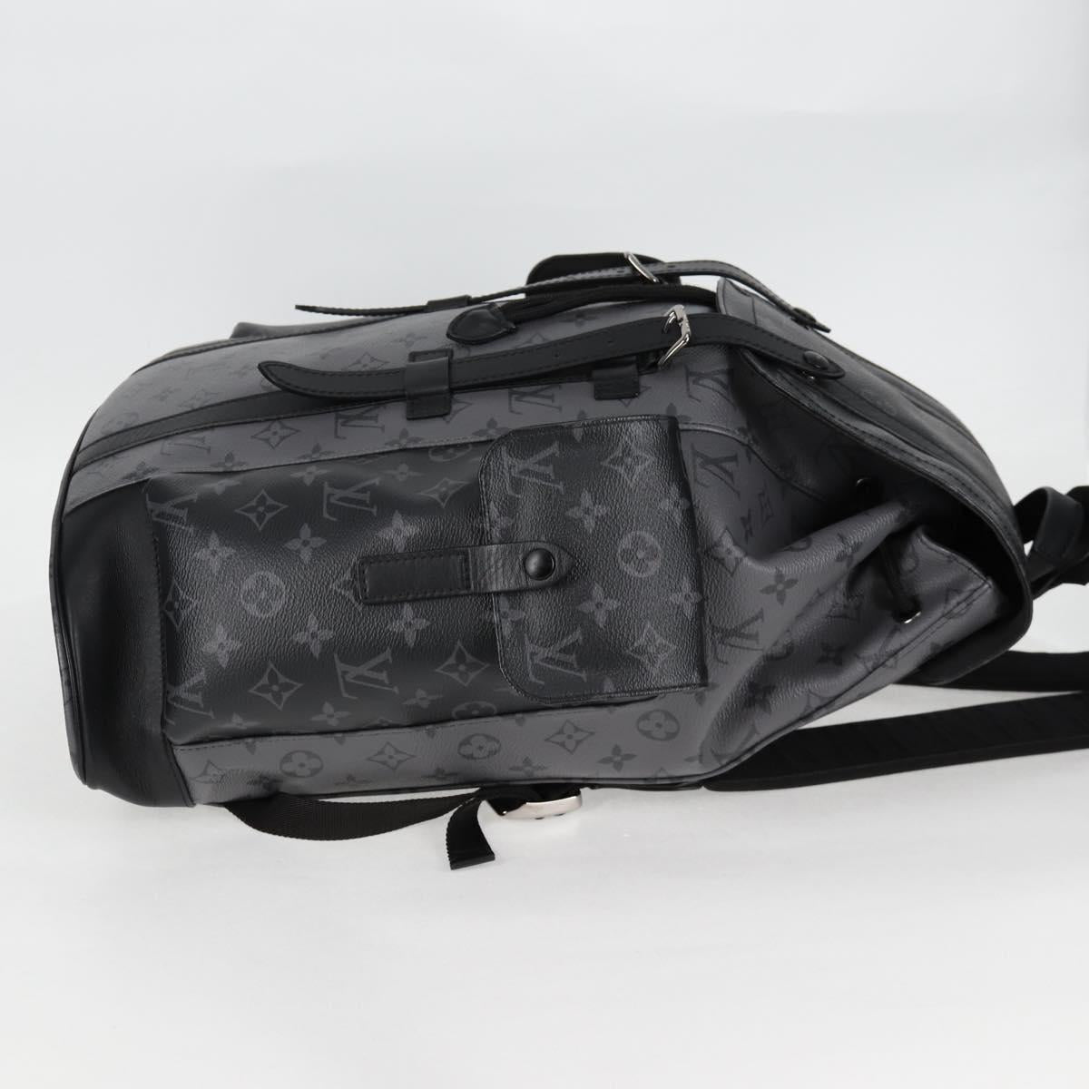 LOUIS VUITTON Monogram Eclipse Christopher PM Backpack M46331 LV Auth ar13619SM