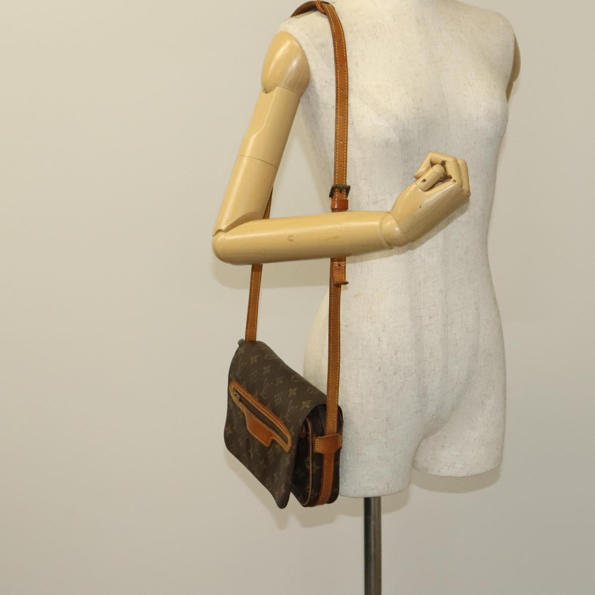 LOUIS VUITTON Monogram Saint Germain Shoulder Bag M51210 LV Auth ar13646