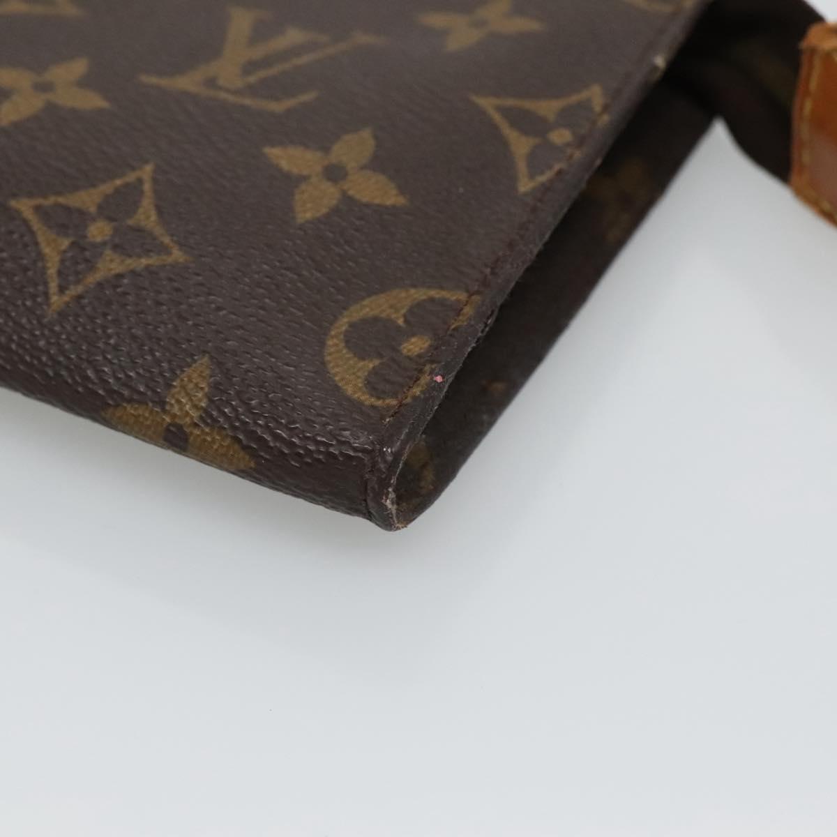 LOUIS VUITTON Monogram Bucket PM Accessory Pouch LV Auth ar13666