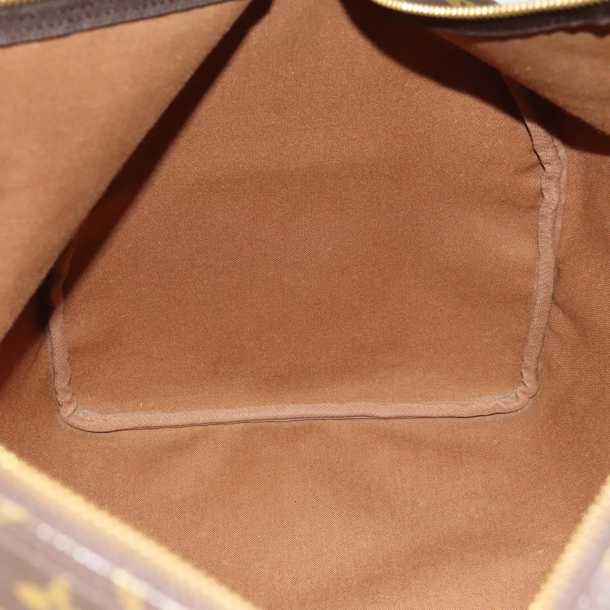 LOUIS VUITTON Monogram Keepall 55 Boston Bag M41424 LV Auth ar13669